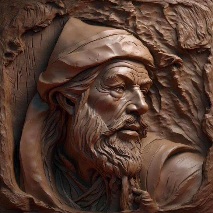 نموذج ثلاثي الأبعاد لآلة CNC 3D Art 